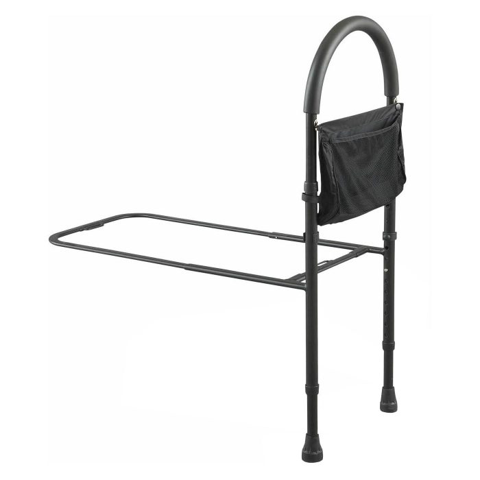 Height Adjustable Hand Bed Rail with Pouch Taylors Pharmacy