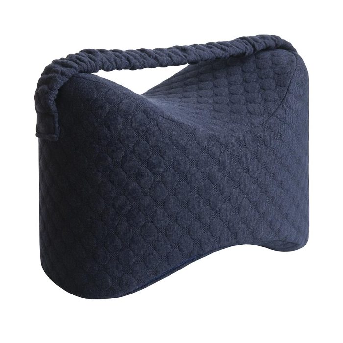 DJMed Knee & Leg Pillow With Leg Strap Navy Taylors Pharmacy