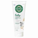 Tube of Dermaveen baby moisturising lotion featuring a green circular logo and eczema association badge (250 ml)