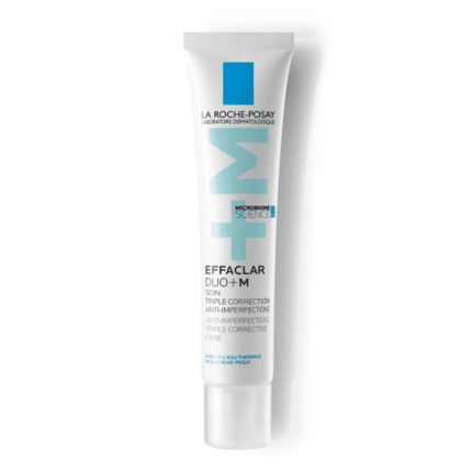 La Roche-Posay Effaclar Duo+ M acne treatment tube (white packaging with blue accents)