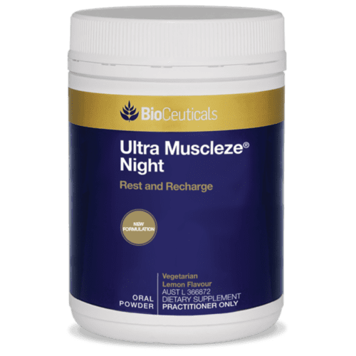 BioCeuticals Ultra Muscleze Night 400g Oral Powder Rest & Recharge Magnesium Main Image