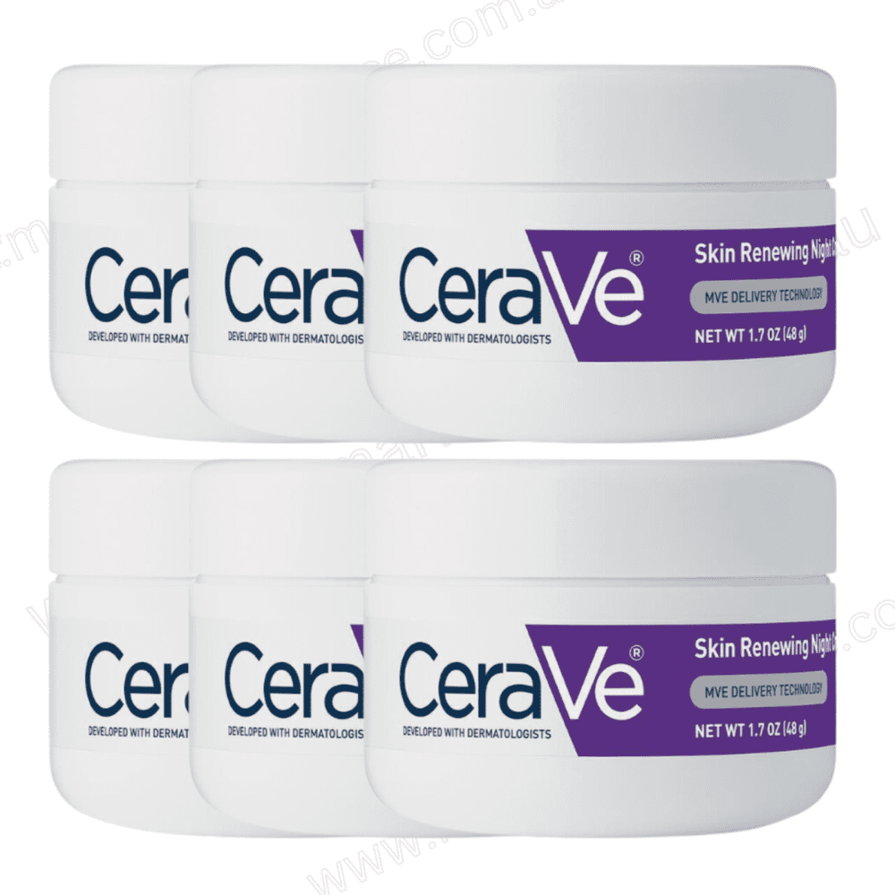 Lot of 6| CeraVe Skin Renewing Night Cream 48g FREE PH Main Image