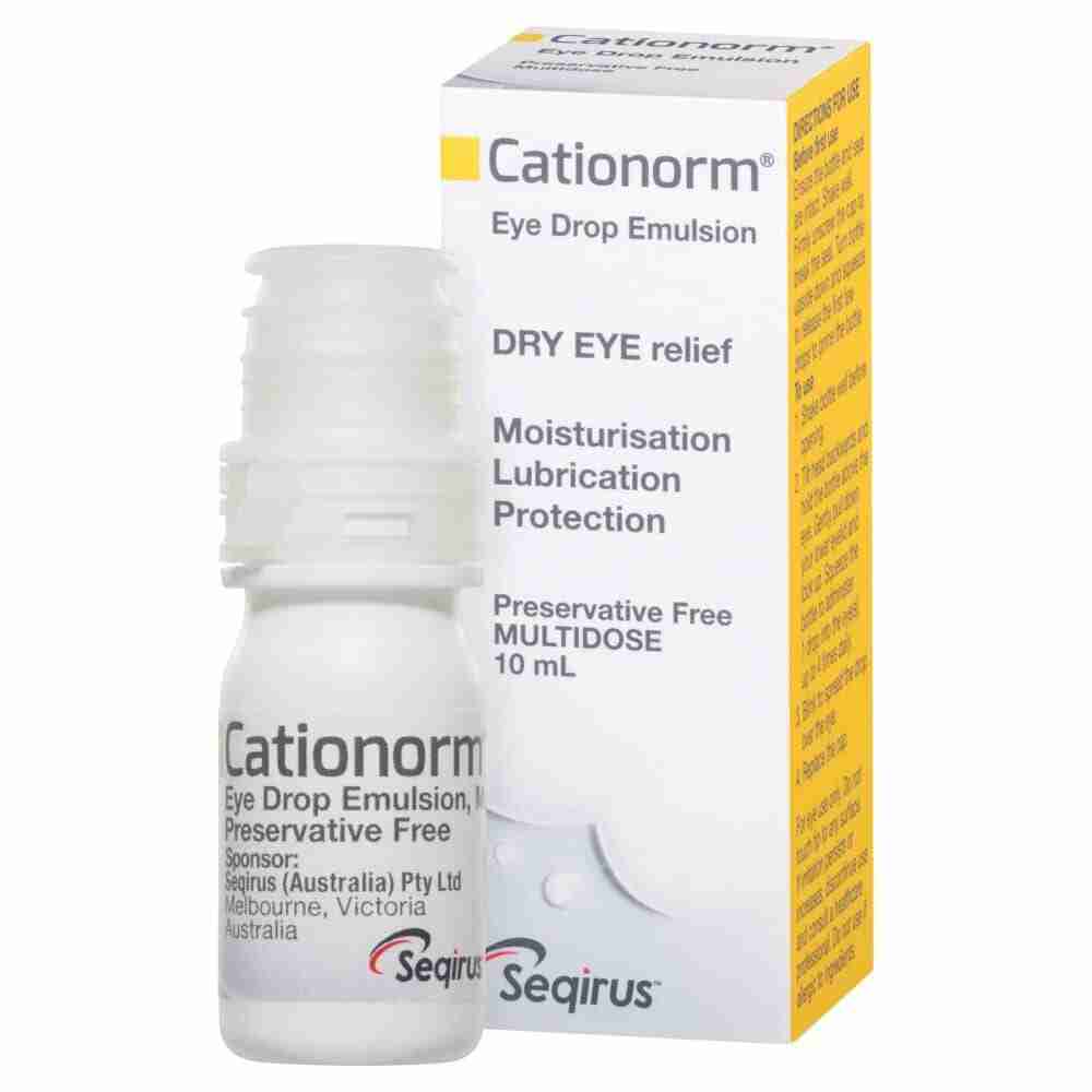 Cationorm Eye Drop Emulsion Dry Eye Relief 10mL-0