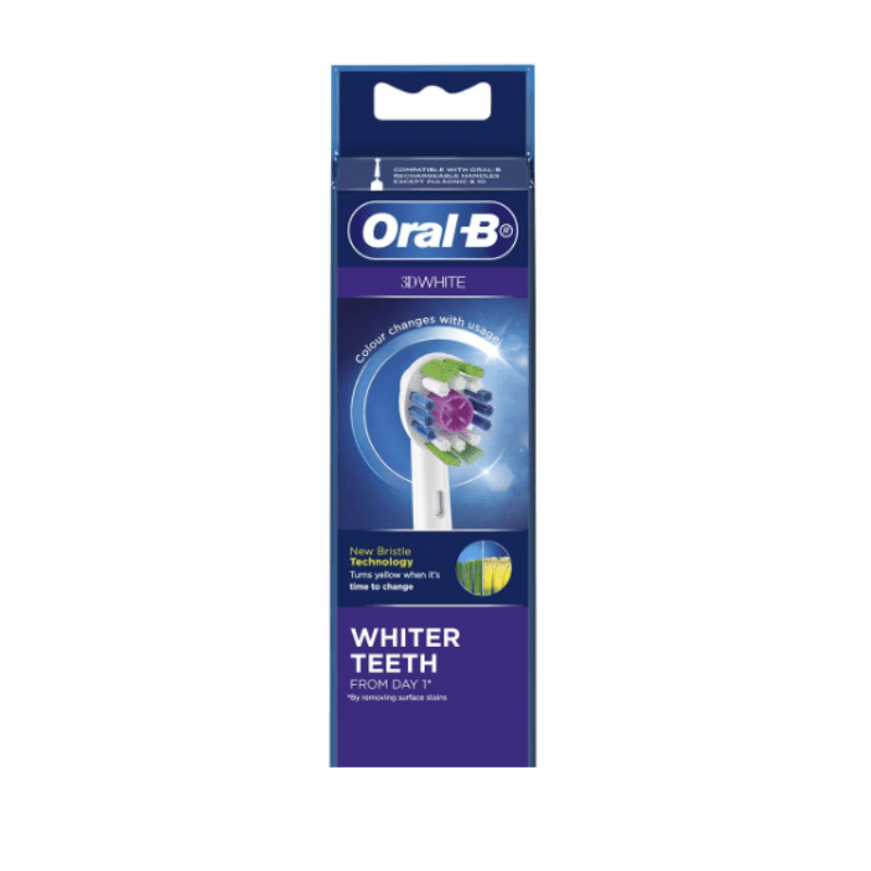 Genuine Oral B 3D White Replacement Braun Electric Toothbrush Heads Brush Head Refills